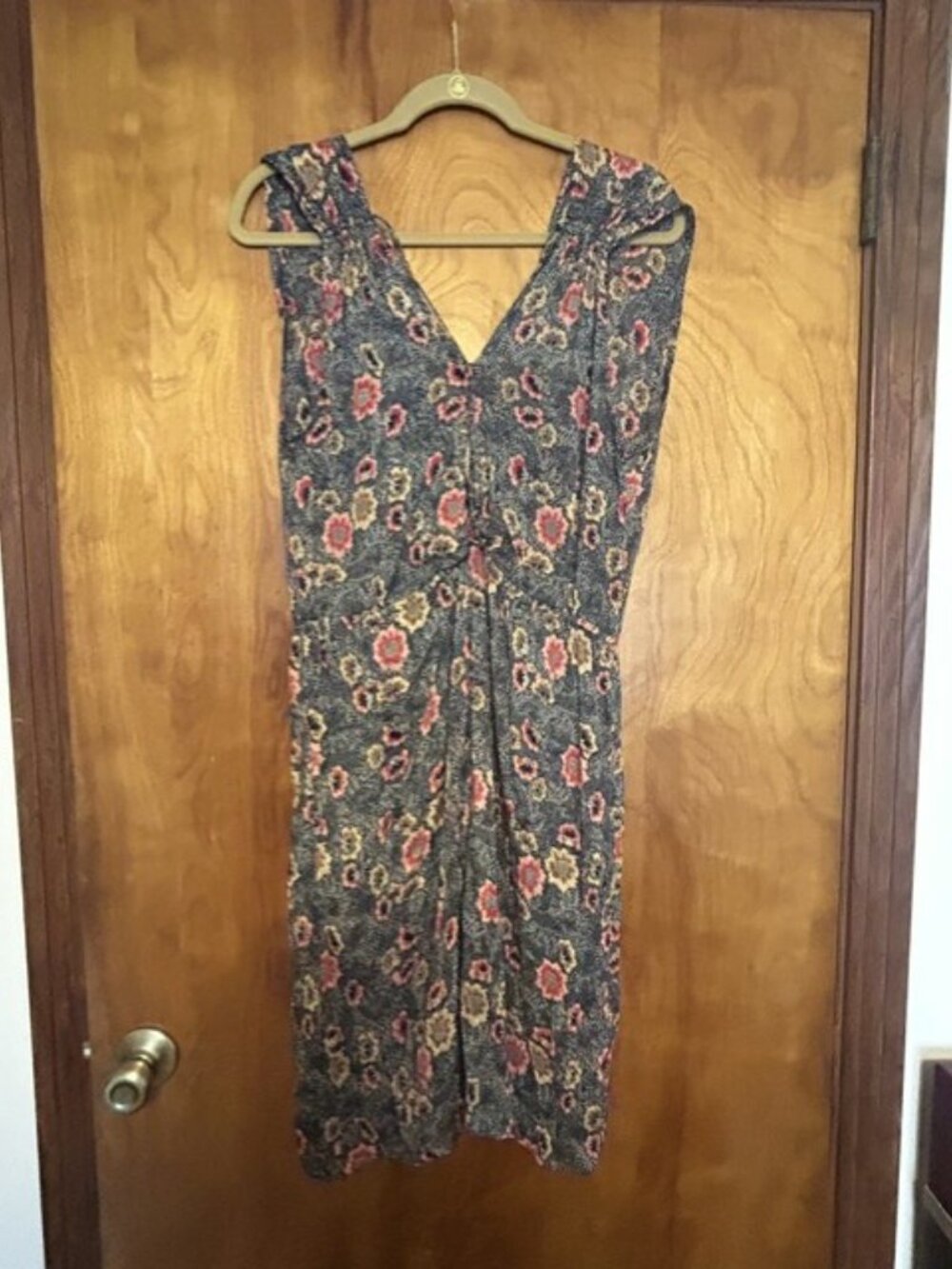 Isabel Marant Étoile Floral Silk Sleeveless Dress Size 36 - Picture 2 of 8